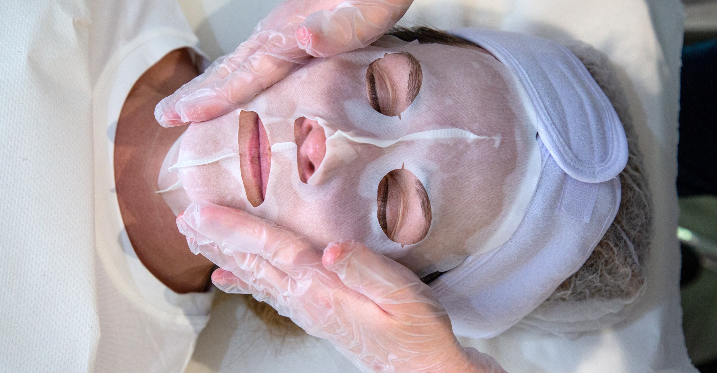 Patient having treatment