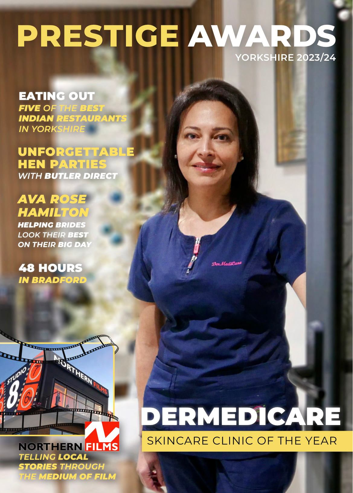 Magazine cover featuring Dr Ash following award